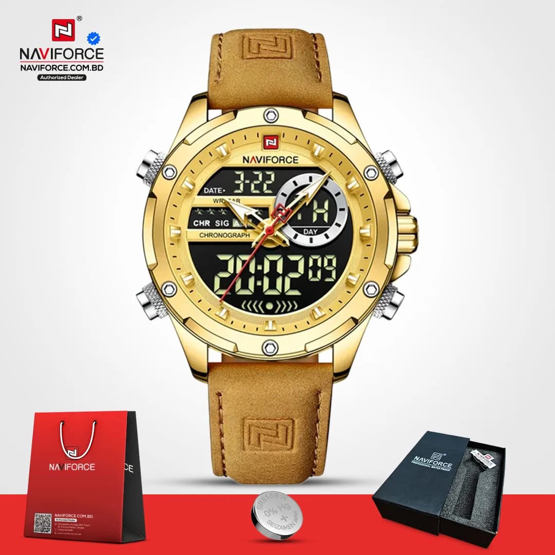 Naviforce-9208-L-–-Golden